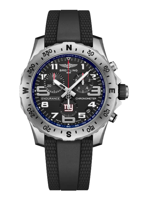 Review Breitling Endurance Pro 44 NFL New York Giants Edition Replica watch E823106A1BBS1